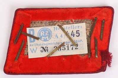 Third Reich NSDAP Gau Hauptbereichsleiter Tunic Collar Patches - 4