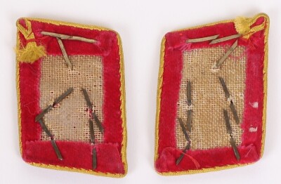 Third Reich NSDAP Reich Gemeinschaftsleiter Tunic Collar Patches - 3