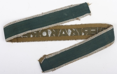 WW2 German Afrikakorps (DAK) Cuff Title - 2