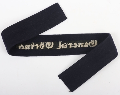 WW2 German Luftwaffe &ldquo;General G&ouml;ring&rdquo; Uniform Cuff Title - 2
