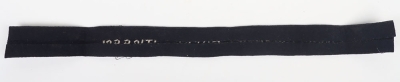WW2 German Luftwaffe &ldquo;Geschwader Horst Wessel&rdquo; Uniform Cuff Title - 2