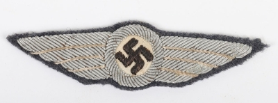 Rare WW2 German Early DLV (Deutscher Luftsportverband) Pilot Wings. - 2