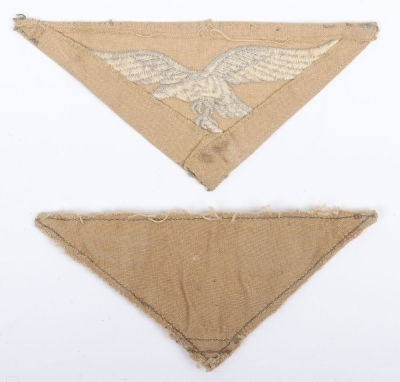 2x WW2 German Luftwaffe Tropical Shirt Breast Eagles - 3
