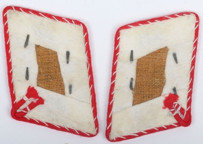 Pair of WW2 German Luftwaffe Hermann G&ouml;ring-Division Artillery Tunic Collar Tabs - 2