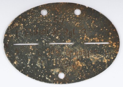 WW2 German Luftwaffe Fallschirmjager Regiment 3 Identity Disc (Dog Tag)