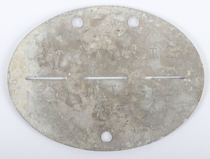 WW2 German Luftwaffe Fallschirmjager Artillery Identity Disc (Dog Tag)