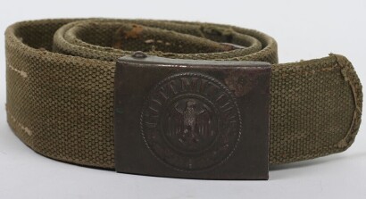 WW2 German Army (Heer) Afrikakorps Other Ranks Belt and Buckle