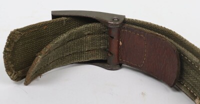 WW2 German Army (Heer) Afrikakorps Other Ranks Belt and Buckle - 5
