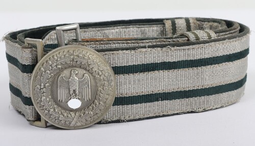 WW2 German Army Officers Parade Belt and Buckle