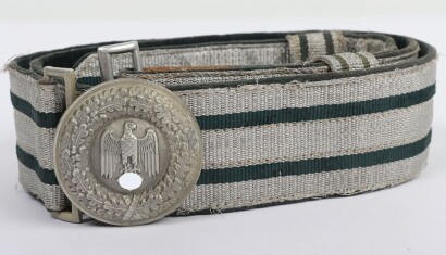 WW2 German Army Officers Parade Belt and Buckle