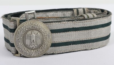 WW2 German Army Officers Parade Belt and Buckle - 2