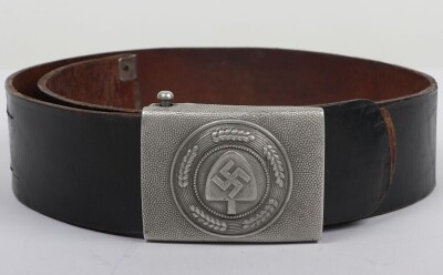 WW2 German RAD Belt and Buckle - 2