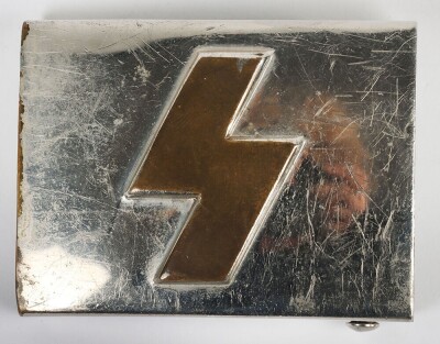 Third Reich Deutsche Jungvolk (DJ) Belt Buckle by Kallenbach, Meyer & Franke, Luckenwalde