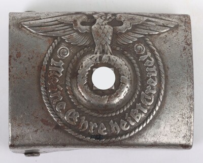 Rare Waffen-SS Belt Buckle by Robert Dold, Offenberg 'RODO',