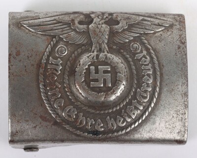 Rare Waffen-SS Belt Buckle by Robert Dold, Offenberg 'RODO', - 2