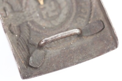 Rare Waffen-SS Belt Buckle by Robert Dold, Offenberg 'RODO', - 6