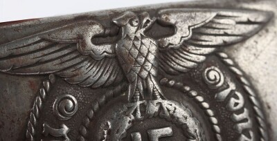 Rare Waffen-SS Belt Buckle by Robert Dold, Offenberg 'RODO', - 11
