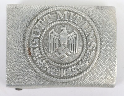WW2 German Army (Heer) Parade Belt Buckle - 2