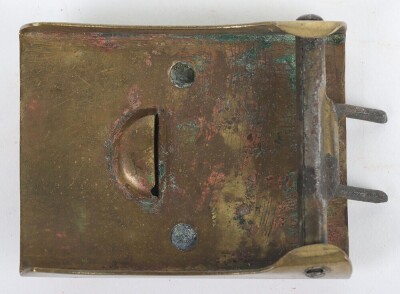 Scarce Third Reich NSBO (Nationalsozialistische Betriebszellenorganisation) Factory Workers Belt Buckle - 3