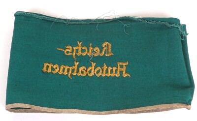 WW2 German Autobahnen Highway Maintenance Armband - 3