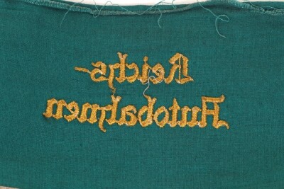 WW2 German Autobahnen Highway Maintenance Armband - 4