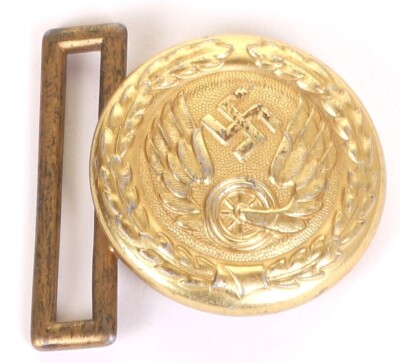 WW2 German Reichsbahn (Railway) Officers Belt Buckle - 2