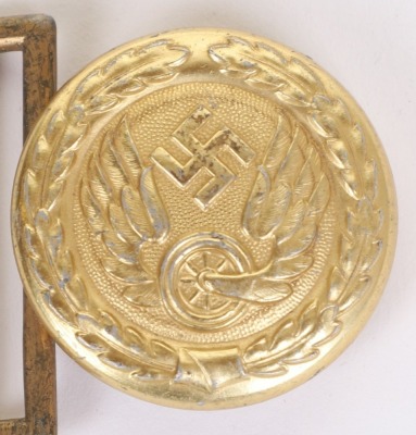 WW2 German Reichsbahn (Railway) Officers Belt Buckle - 3