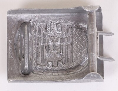 WW2 German DAF Mans Belt Buckle - 8