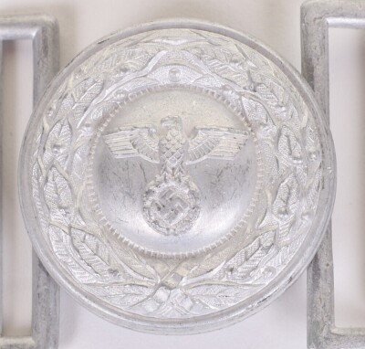 WW2 German Justice Officials Belt Buckle - 3