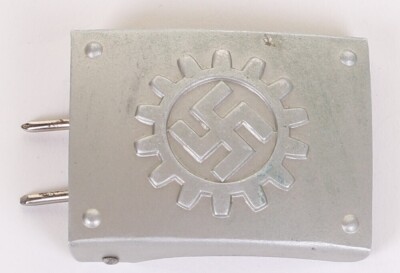 WW2 German DAF (German Labour Front) Mans Belt Buckle - 2