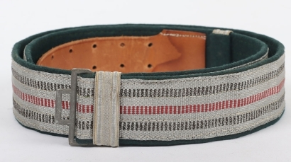 WW2 German Police Officers Brocade Belt