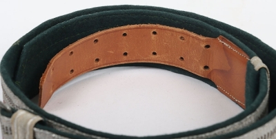 WW2 German Police Officers Brocade Belt - 2