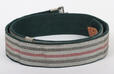 WW2 German Police Officers Brocade Belt - 3
