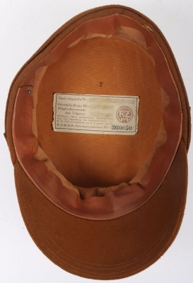 Scarce Third Reich SA (Sturmabteilung) Troopers Kepi for SA-Gruppe Niederrhein - 7