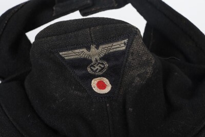Rare WW2 German Panzer M-43 Field Cap - 8