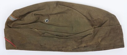 WW2 German Afrikakorps Tropical Pattern Panzer Overseas / Side Cap