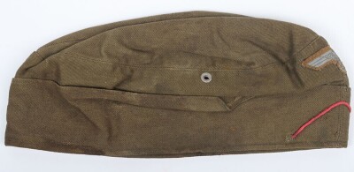 WW2 German Afrikakorps Tropical Pattern Panzer Overseas / Side Cap - 2