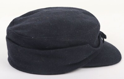 Third Reich Hitler Youth (Hitlerjugend) Blue Wool M43-Style Field Cap with RZM Label - 4