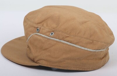 WW2 German Navy Kriegsmarine Tropical Pattern Officer&rsquo;s M43 Field Cap - 5