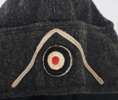 Third Reich Red Cross (DRK) Side Cap - 4