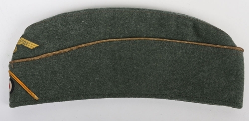 WW2 German Kriegsmarine Coastal Artillery Officers Overseas / Side Cap