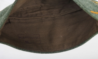 WW2 German Kriegsmarine Coastal Artillery Officers Overseas / Side Cap - 4
