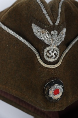 WW2 German Organisation Todt (OT) Officers Side Cap - 3
