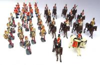 Britains set 40191 Hollowcast Collection mounted band of the 9th Lancers