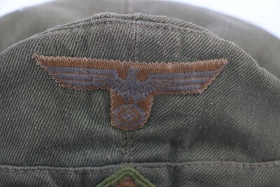 WW2 German Afrika Korps (D.A.K) Panzer Grenadier Field Cap - 7