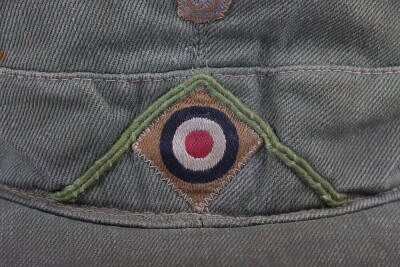 WW2 German Afrika Korps (D.A.K) Panzer Grenadier Field Cap - 8