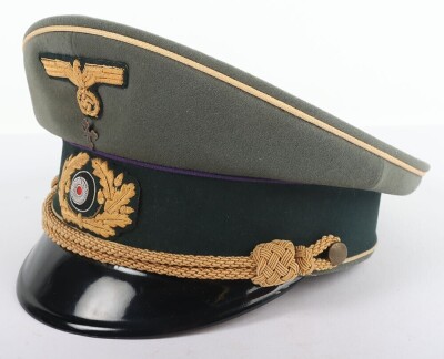 WW2 German Army Field Bishops / Chaplains Peaked Cap by Erel - 6
