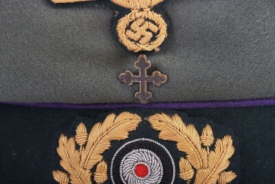 WW2 German Army Field Bishops / Chaplains Peaked Cap by Erel - 10