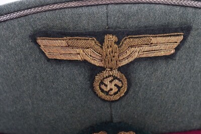 German Army Judicial Generals Visor Cap - 18
