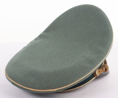 WW2 German Army Generals Peaked Cap Reputed to have Belonged to Generalleutnant Wilhelm-Francis Ochsner, Recipient of the Knights Cross of the Iron Cross, - 5